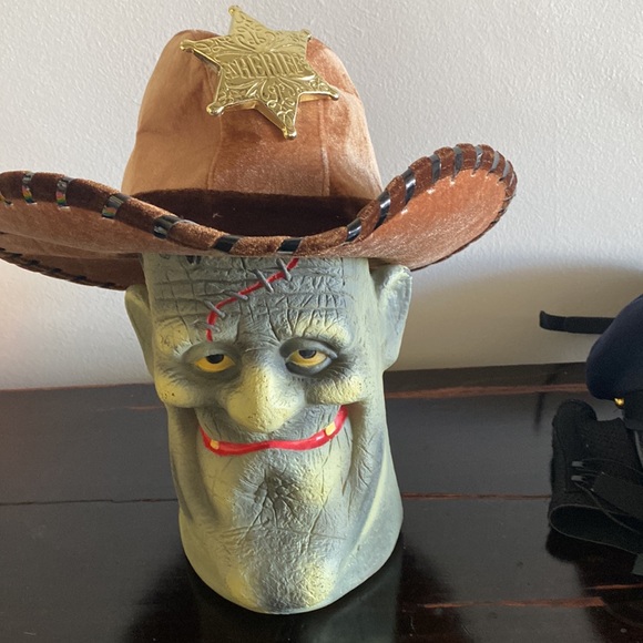 Halloween cowboy sheriff hat - Picture 2 of 3